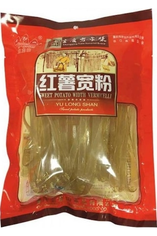 Yu Long Shan TatlI Patates Geniş Eriştesi ( Sweet Potato Width Ve Yu Long Shan TatlI Patates Geniş Eriştesi ( Sweet Potato Width Ve