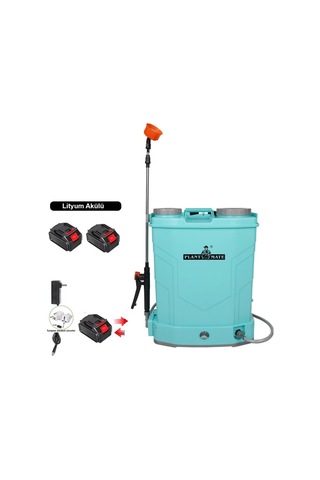 Plant Mate HX 16-C 16 L 2 Bataryalı Lityum Akülü İlaçlama Pompası