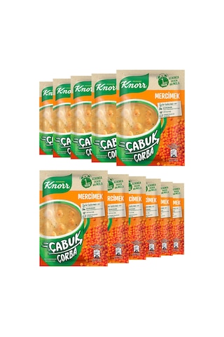 Knorr Çabuk Mercimek Çorba 12 x 22 G