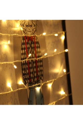 Yılbaşı Gün Işığı Led Işık 100 Led 10 Metre Çok Renkli