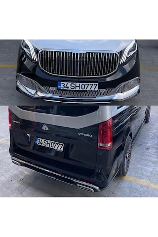 Mercedes Vito New Style Maybach Body Kit Seti Kromlu Model