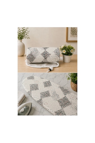 Pionny Keçeli Ütü Masası Kılıfı - 55x140 Cm - Sakura Çok Renkli