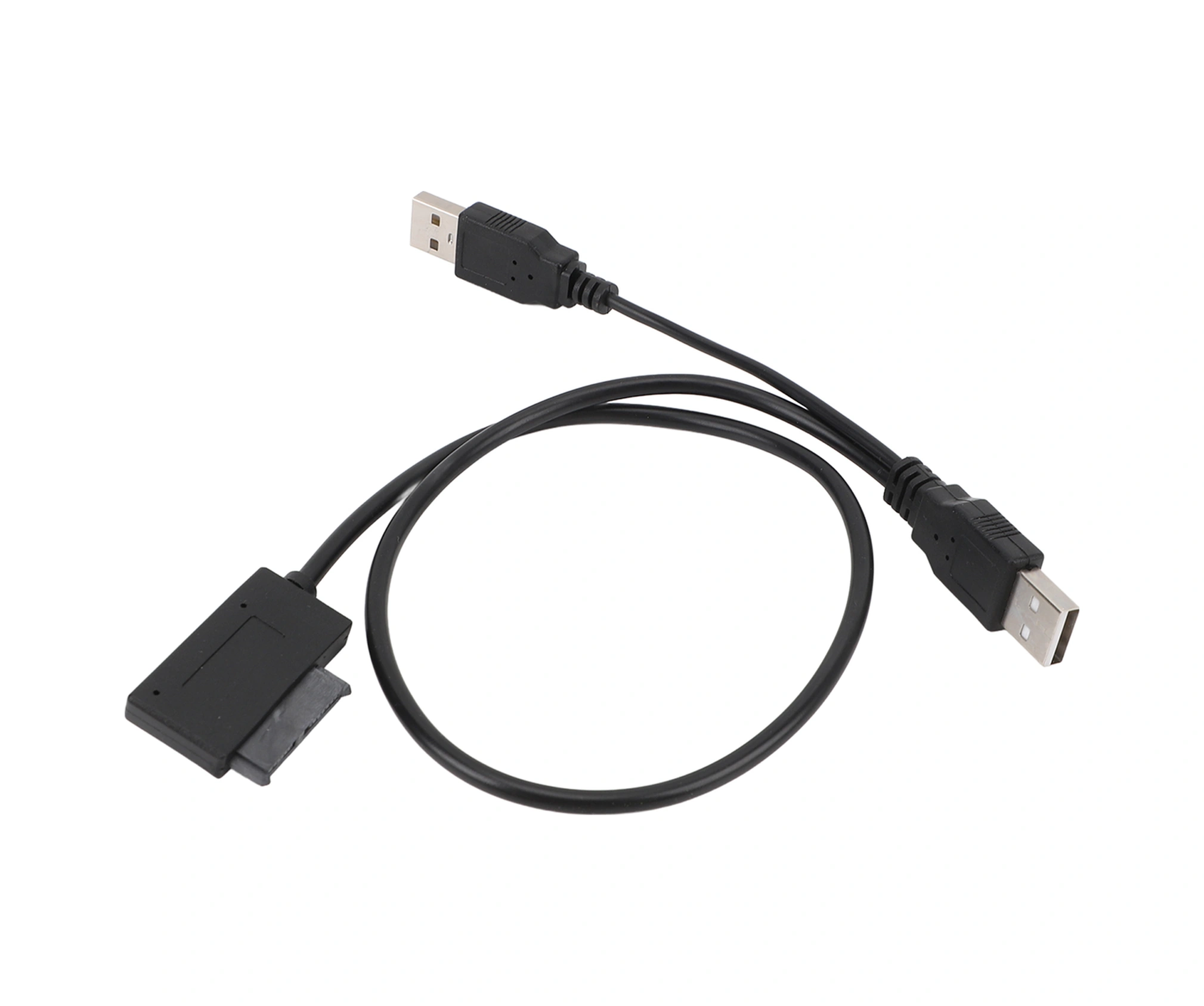 Vkemall Usb 2.0'dan 7+6 13pin Slimline Sata'ya Adaptör Kablosu - Dizüstü Bilgisayar Cd/dvd Rom Sürücüleri İçin, 480mbps Veri Transferi, Plug & Play