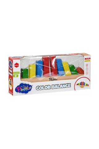 Playwood Ahşap Renkli Balans Oyunu