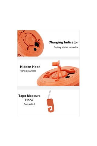 Wezone Yeşil Led Kamp Işığı, 8m Usb Şarjlı, Ip67 Su Geçirmez, 1500mah Pil, Renkli Ambiyans Feneri, Çadır Ve Açık Hava Kullanıma Uygun Yeşil