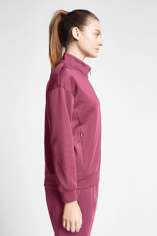 Lescon Kadın Fermuarlı Sweatshirt 24s-2230-24b Pembe