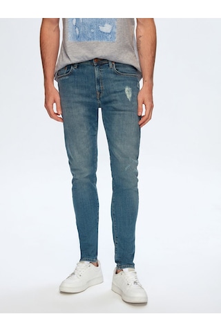 Ltb Dıego X Y Dar Paça Orta Bel Jean Pantolon 010095149016109 4114 Mavi