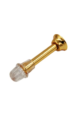 Kapı Tanponu Zamak Sarı Vidalı 8 Cm