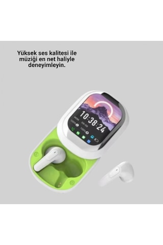 Gürültü Engelleyici Uzun Pil Ömürlü Stereo Bluetooth Kulak İçi Kulaklık 00