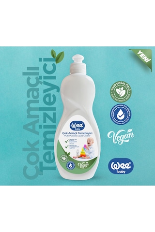 Wee Baby Biberon ve Emzik Temizleyici 500 ML (%100 DOĞAL ÖZLÜ)