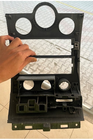 Megane 2 Dijital Klima Çerçevesi