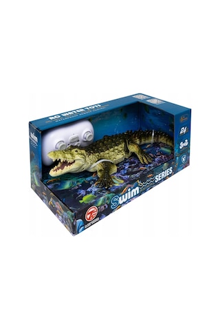 Seher 2.4 Ghz Uzaktan Kumandalı Yüzen Full Fonksiyon Şarjlı Timsah Renkli