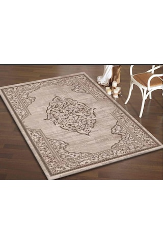 Brillant Latex Kaymaz Taban Halı-Firuze Hl11174.108-(130X190)