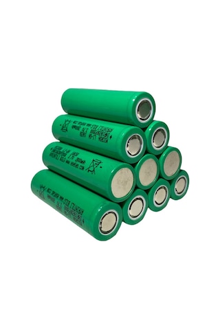 Micron 18650 3.7 V 2000 mAh 5C Lityum Başsız Pil 10'lu