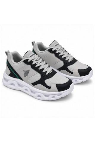 Wanderfull Us Cros Sneaker Erkek Ayakkabı Gri 40-45 0gr-siyah