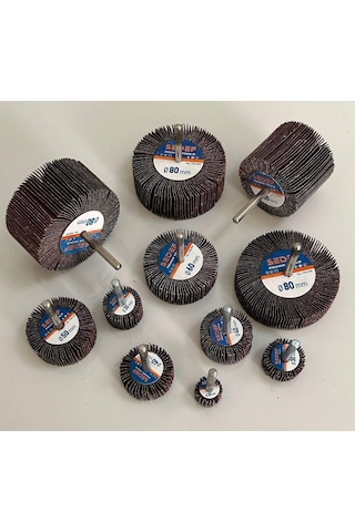 40x20 60 Kum Saplı Mop Zımpara-10'lu Paket-1/4'' Sap