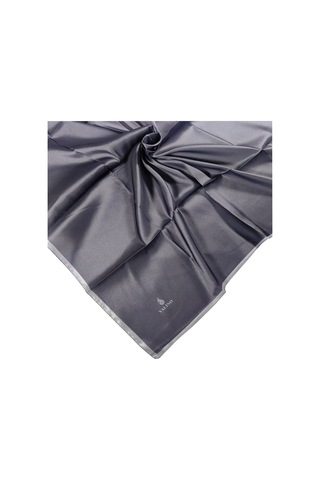 Mim Eşarp Mısırlı Eşarpları Degrade Kristal Sport Bulut Desenli Polyester Eşarp Gri