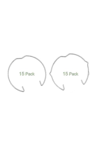 Led Halojen Gömme Ampul Tutucuları İçin 30'lu Paket Gu10 Mr16 50 Mm Tutma Klipsleri Diğer