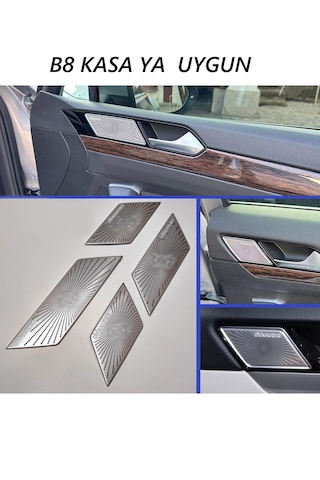Passat B8 Hoparlör Trim Aksesuar Kapak Krom -