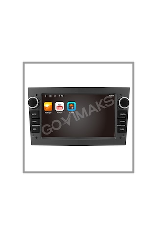 Govimaks Opel Astra H-corsa D-vectra C-zafıra Uyumlu 4 Gb Ram 64 Gb Hafıza Androıd Multımedıa 7"