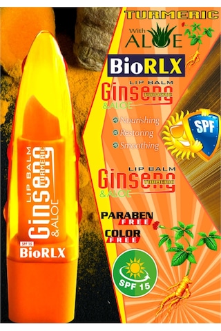 Biorlx Ginseng Aloe Vera SPF15 Dudak Balmı 3.5 G