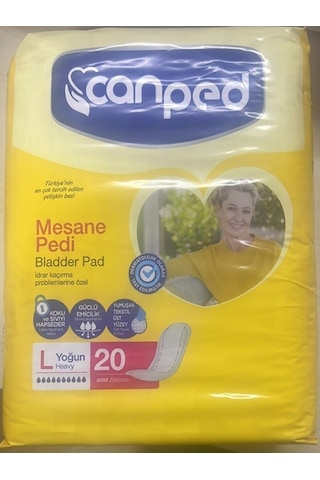 Canped Mesane Pedi L Beden Büyük Boy Yoğun 20'Li