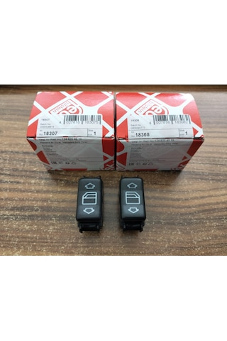 Mercedes W124 W201 Ön Sağ Sol Cam Açma Düğmesi Febi