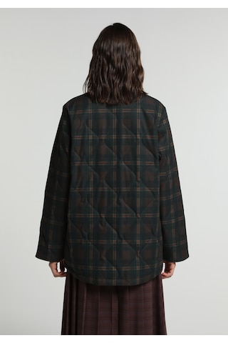 Colin's Colins Regular Fit Shirt Neck Fermuarlı Astarlı Suya Dayanıklı Kadın Kahverengi Mont Cl1081119 Q1.v1 Brw