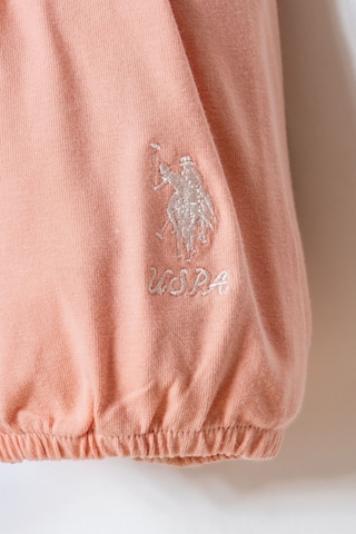 U.s. Polo Assn. Kız Bebek Beyaz Şort Takım Beyaz