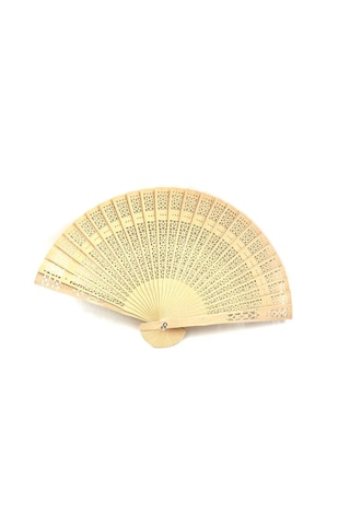 Sb Kadın Bambu El Fanı Hediyelik Kum Rengi 347457291