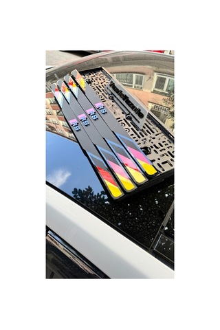 Özel Pleksi Kesim Rs Uyumlu Plakalık 2 Adet - 785423145
