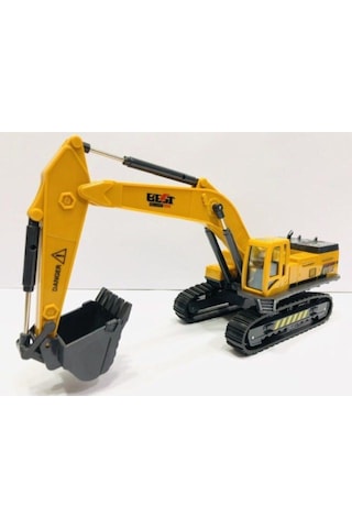 Bfy Toys Kepçe Kum Kazıcı Paletli Ekskavatör Oyuncak Iş Makinesi Hareketli