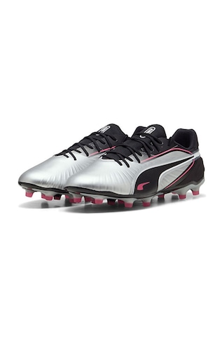 Puma King Match Fg/ag Erkek Çim Zemin Kramponu 10831502 Gri Gri