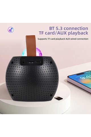 Ranyeek Z1 Siyah Ev Ktv Seti: Bluetooth Hoparlör + Iki Mikrofon İle Star Projeksiyonu, Cep Boyutlu Doğal/ev Partisi si