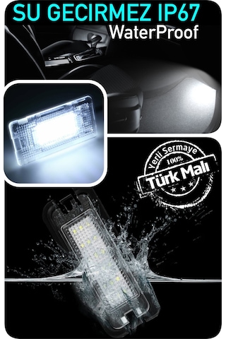 Bmw X5 E53 E70 2000-2013 Canbus Led Araç Içi Ayak Altı Bölmesi Aydınlatma Ledi Lambası