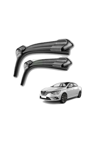 Renault Megane 4 Ön Cam Silecek Süpürgesi Takımı 2016 - 2024 Megane 4 Ön Silecek Takımı