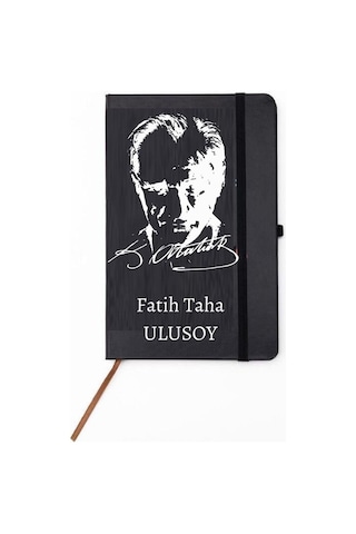 Kişiye Özel Atatürk Süliet Tasarımlı Defter