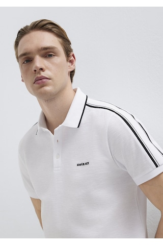 Mavi - Mavi Black Beyaz Polo Tişört 0611838-620