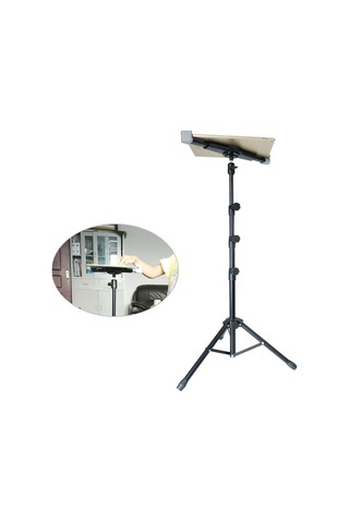 Ebitda Canlı Yayın Video Çekimi İçin 311v23 Geri Çekilebilir Ayarlanabilir Metal Tablet Tripod Standı