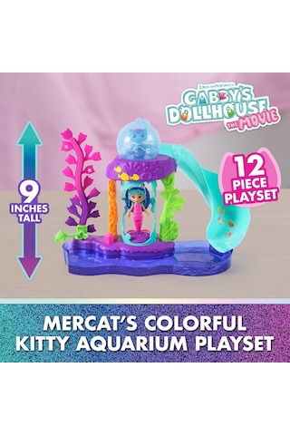 S01009006 Sun-spm-figür Oyun Set Gabby S Dollhouse Renkli Akvaryu