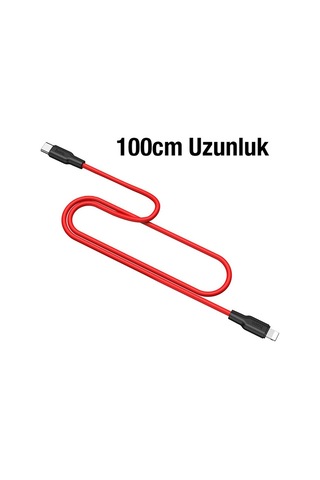 Hoco X21 Plus PD 20W Type-c To Lightning Hızlı Şarj Kablosu