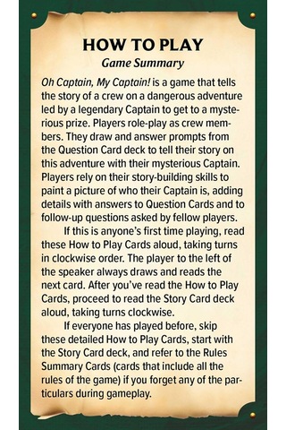 The Ultimate Rpg Series Presents: Oh Captain, My Captain : A Quick-play Fantasy Rpg
