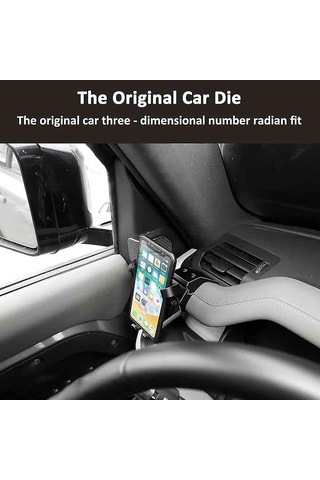 Yifomall "land Rover Defender 90/110 2020-2022 İçin Sağlam Alüminyum Telefon Tutucu - Çok Amaçlı"