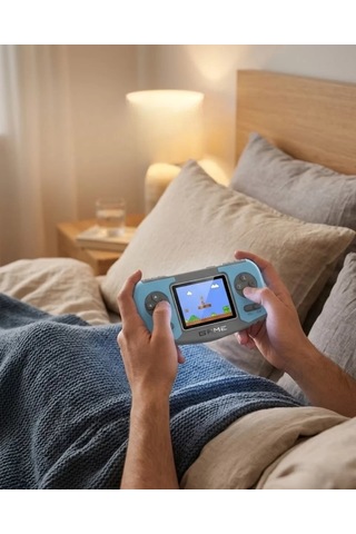 Home El Tipi Oyun Konsolu Dahili Retro Oyunlar Tv Bağlantısı Destekli Taşınabilir Game Console