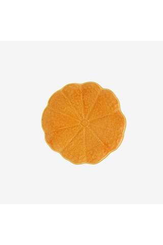 Turuncu Seramik Yemek Tabağı 27,5 Cm