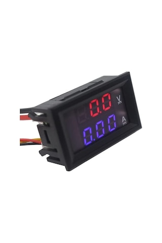 Sanec Dijital Voltmetre Dijital Ampermetre Dc 100v 10a Gerilim Akım