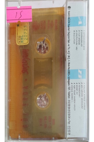 Plak Değildir Kaset Tir Gül Erda Suçluyum Kaset