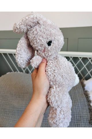 Oliver The Bunny Peluş Oyuncak Açık Gri
