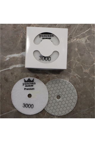 Pancsan - Kuru Esnek Parlatma 3000 Ped Leri 100 Mm Elmas Porselen , Granit , Mermer , Çimstone , Seramik