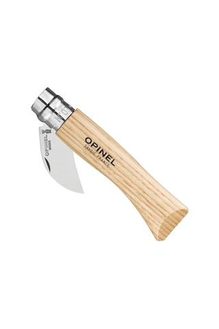 Opinel No 7 Sarımsak, Meyve ve Kestane Kamp Bıçağı Kahverengi
